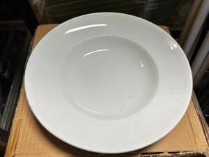 DESCRIPTION: (12) 10" CHINA PASTA BOWLS SIZE 10" LOCATION: BAY 7 THIS LOT IS: SOLD BY THE PIECE QTY: 12