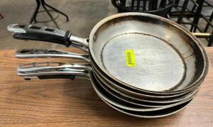 DESCRIPTION: (6) 10" SKILLETS LOCATION: BAY 6 THIS LOT IS: SOLD BY THE PIECE QTY: 6