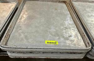 DESCRIPTION: (6) FULL SIZE SHEET PANS LOCATION: BAY 6 THIS LOT IS: SOLD BY THE PIECE QTY: 6