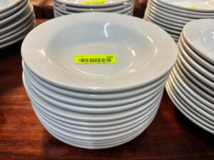 DESCRIPTION: (10) 10" CHINA PASTA BOWLS SIZE 10" LOCATION: BAY 6 THIS LOT IS: SOLD BY THE PIECE QTY: 10