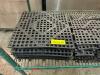 DESCRIPTION: (23) 12" X 12" BLACK BAR MATS. LOCATION: BAY 6 THIS LOT IS: ONE MONEY QTY: 1 - 2