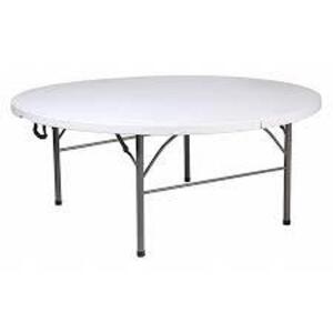 (1) BI-FOLD ROUND TABLE