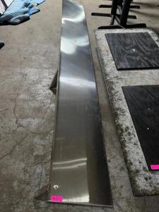 12" X 18" STAINLESS WALL SHELF