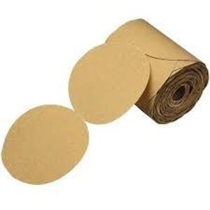 (6) ROLLS OF (175) GOLD PAPER DISC