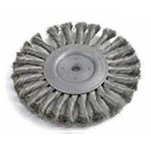 (1) KNOTTED WIRE WHEEL BRUSH