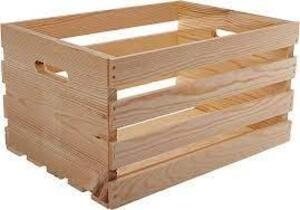 (5) WOODEN CRATE