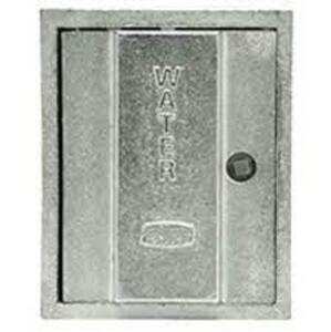 (1) HYDRANT BOX WITH ARROWHEAD LOGO