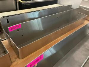 (2) 36" STAINLESS SPEED RAILS