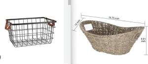 (2) BASKETS