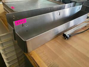 (2) 36" STAINLESS SPEED RAILS