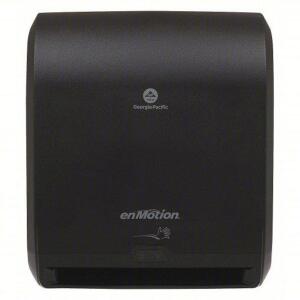 DESCRIPTION: (2) PAPER TOWEL DISPENSER BRAND/MODEL: GEORGIA-PACIFIC #3EB49 INFORMATION: BLACK RETAIL$: $70.00 EA QTY: 2