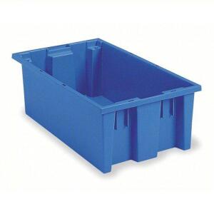 DESCRIPTION: (1) CASE OF (6) STACK AND NEST CONTAINER BRAND/MODEL: AKRO-MILS #5KY94 INFORMATION: BLUE RETAIL$: $180.00 EA SIZE: 18X11X9 QTY: 1