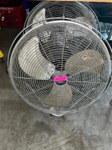 (2) 20" FLOOR FANS.