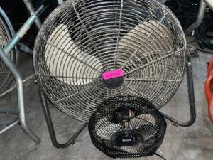 (2) ASSORTED FANS.