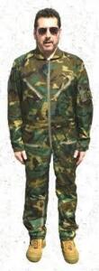 DESCRIPTION: (5) COVERALLS BRAND/MODEL: USMC INFORMATION: WOODLAND RETAIL$: $50.00 EA SIZE: X-LARGE QTY: 5