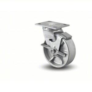 DESCRIPTION: (1) CASTER BRAND/MODEL: ALBION #60RL97 INFORMATION: GRAY RETAIL$: $74.57 EA SIZE: 4 in Wheel Dia., 1000 lb, 5 5/8 in Mounting Ht, Swivel