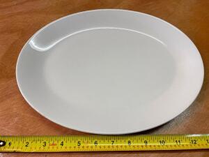 (12) 13.25" CHINA PLATTERS