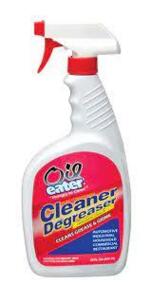 DESCRIPTION: (6) CLEANER AND DEGREASER BRAND/MODEL: OIL EATER RETAIL$: $6.45 EA SIZE: 32 FL OZ QTY: 6