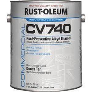 DESCRIPTION: (2) RUST PREVENTIVE PAINT BRAND/MODEL: RUST-OLEUM CV7400 INFORMATION: SAFETY YELLOW RETAIL$: $141.90 SIZE: 1 GALLON QTY: 2