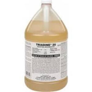 DESCRIPTION: (1) INDUSTRIAL MICROBIOSTAT FLUID BRAND/MODEL: TRIADINE 20 RETAIL$: $27.49 EA SIZE: 1 GALLON QTY: 1