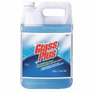 DESCRIPTION: (2) GLASS AND WINDOW CLEANER BRAND/MODEL: GLASS PLUS #94379 RETAIL$: $25.00 EA SIZE: 1 GALLON QTY: 2