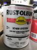 DESCRIPTION: (1) DTM ALKYD ENAMELBRAND/MODEL: RUST-OLEUM V7400INFORMATION: SAFETY BLUERETAIL$: $169.00 EASIZE: 1 GALLONQTY: 1 - 2