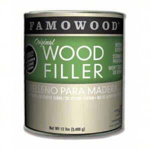 DESCRIPTION: (1) WOOD FILLERBRAND/MODEL: FAMOWOOD #16NH06INFORMATION: MAPLERETAIL$: $74.83 EASIZE: 1 GALLONQTY: 1