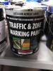 DESCRIPTION: (1) TRAFFIC AND ZONE MARKING PAINT BRAND/MODEL: KROGER #Z90R813 INFORMATION: CURB RED RETAIL$: $50.00 EA SIZE: 1 GALLON QTY: 1 - 2