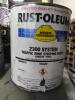 DESCRIPTION: (2) TRAFFICZONE STRIPING PAINT BRAND/MODEL: RUST-OLEUM INFORMATION: YELLOW RETAIL$: $132.87 EA SIZE: 1 GALLON QTY: 2 - 3