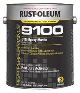 DESCRIPTION: (1) FAST CURE EPOXY COATING ACTIVATOR BRAND/MODEL: RUST-OLEUM #2NU54 RETAIL$: $106.83 EA SIZE: 1 GALLON QTY: 1