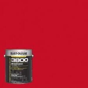 DESCRIPTION: (1) DTM ACRYLIC ENAMEL BRAND/MODEL: RUST-OLEUM 3800 INFORMATION: SAFETY RED RETAIL$: $71.89 EA SIZE: 1 GALLON QTY: 1