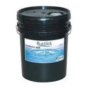 DESCRIPTION: (1) SEMI SYNETHETIC FLUID FOR CUTTING AND GRINDING BRAND/MODEL: RUSTLICK ULTRACUT 380R RETAIL$: $274.59 EA SIZE: 5 GALLON QTY: 1