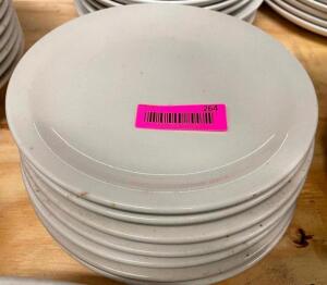 (8) 8.5" CHINA PLATES