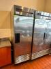 DESCRIPTION: TRUE SINGLE DOOR COOLER. ( NOT WORKING ) BRAND / MODEL: TRUE T-23 ADDITIONAL INFORMATION SN# 1-3966413, 115 VOLT, 1 PHASE. NEEDS EVAPORAT - 2
