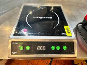 DESCRIPTION: VOLLRATH COUNTER TOP INDUCTION HOT PLATE BRAND / MODEL: VOLLRATH 59300 ADDITIONAL INFORMATION 120 VOLT LOCATION: KITCHEN QTY: 1