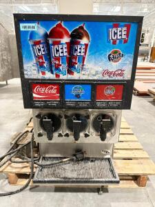 THREE GROUP ICEE MACHINE