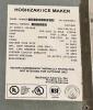 HOSHIZAKI 2600 LB. REMOTE COOLED ICE HEAD W/ FOLLET ICE BIN. - 2