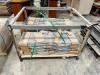 (2) PALLETS OF 48" METAL SHELVING INSERTS AND CROSS BEAMS - 2