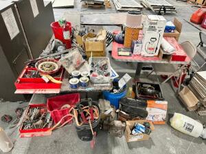 CONTENTS OF DESK - HARDWARE AND TOOLING