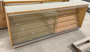 (2) 7' CD DISPLAY CASES