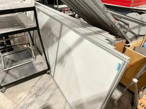 (8) 8' WHITE COMPOSITE PANEL SECTIONS