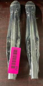 (4) STAINLESS TONGS - NEW