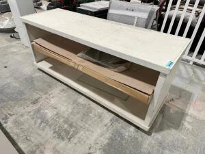 48" WOODEN DISPLAY TABLE