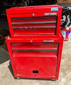 DESCRIPTION: CRAFTSMAN ROLLING TOOL CHEST SIZE: 44"X26" QTY: 1