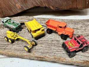 DESCRIPTION: (5) VINTAGE METAL TRUCK MODELS QTY: 5