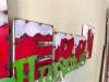 DESCRIPTION: MERRRY CHRISTMAS METAL SIGN SIZE: 44" QTY: 1 - 2