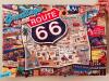 DESCRIPTION: ROUTE 66 PUZZLE ART SIZE: 21"X15" QTY: 1