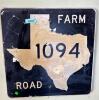 DESCRIPTION: OLD TEXAS METAL FARM SIGN SIZE: 24"X24" QTY: 1