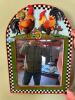 DESCRIPTION: ROOSTER THEMED MIRROR SIZE: 30"X22" QTY: 1