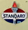 DESCRIPTION: METAL STANDARD SIGN SIZE: 18" QTY: 1